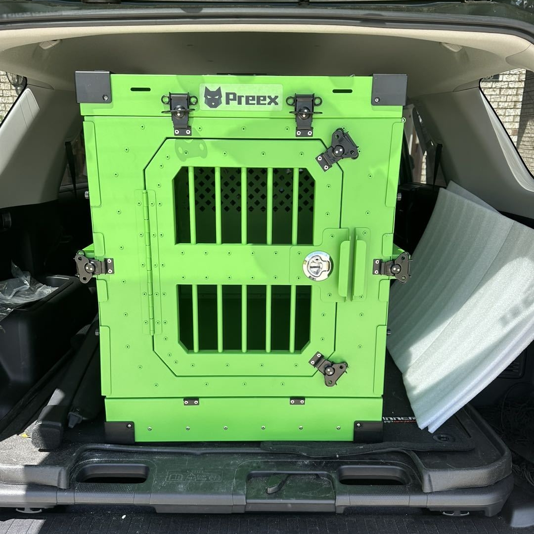 Preex collapsible dog crate
